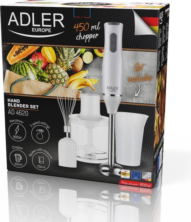 Immagine prodotto Adler Set di frullatori a mano 800W