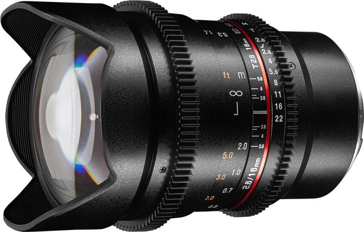 Actual product image Samyang 16mm T2.6 VDSLR Fuji X (Fujifilm X, full size)