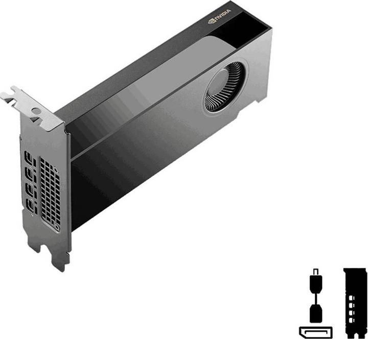 Productafbeelding PNY NVIDIA RTX PRO 2000 Blackwell 16GB GDDR6 ECC 4xMini DP (16 GB)