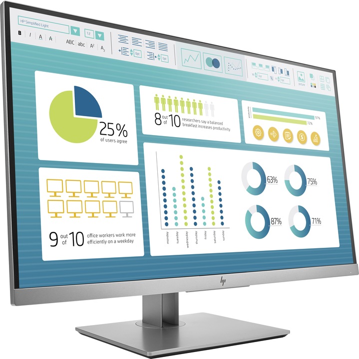 Actual product image HP Elite E273 (1920 x 1080 pixels, 27")