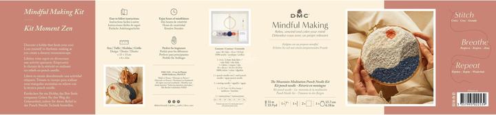 Produktbild DMC Stickset Mindful Making Berggipfel, Ø 15.7 cm
