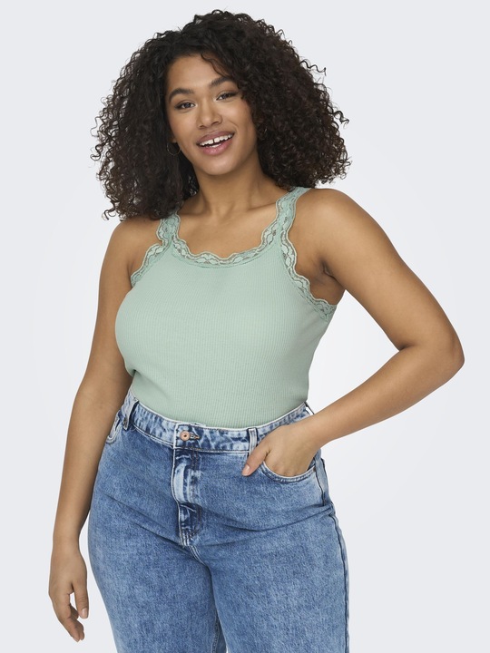 Immagine prodotto Only Top curvy in pizzo senza maniche (46, 48, M)