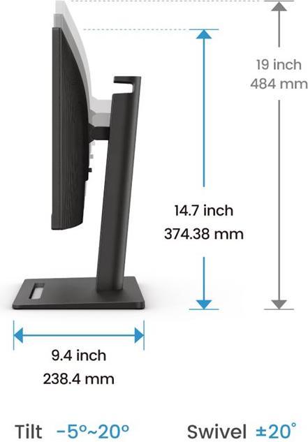 Actual product image BenQ GW2490T (1920 x 1080 pixels, 23.80")