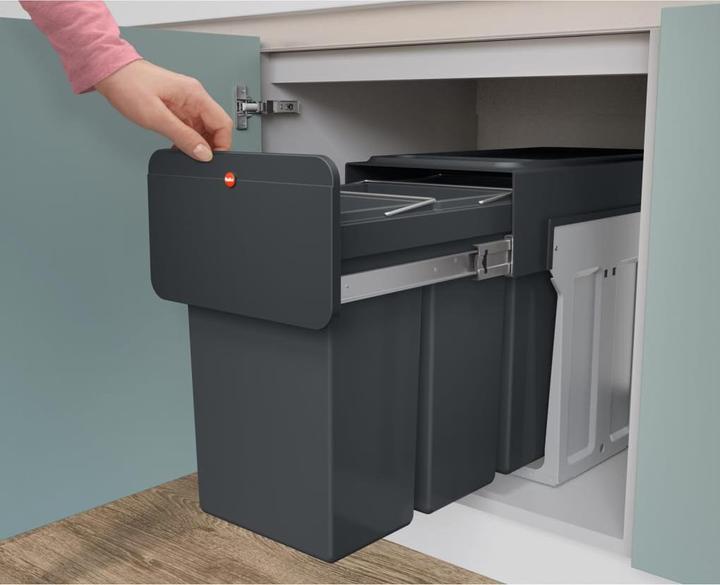 Immagine prodotto Hailo EcoLine Design Trio L sistema da incasso (3x 10l) (3 l)