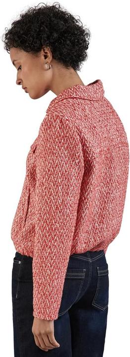 Productafbeelding Street One Kurze Bouclé-Jacke mit Hemdkragen, Brust- und Seitentaschen (40)