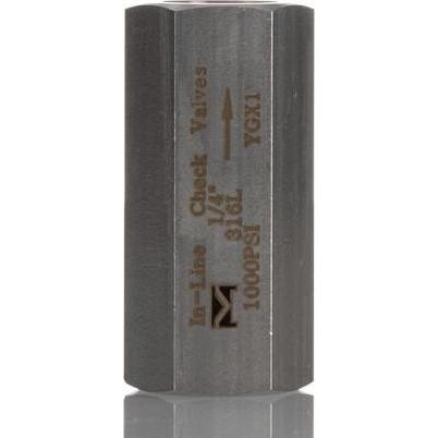 Rs Pro, Ventil, Edelstahl Rückschlagventil 1/4Zoll 63 bar