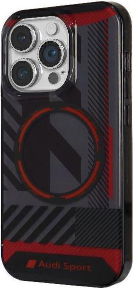 Produktbild Audi IML Sport MagSafe Case iPhone 14 Pro Max 6.7" czarny/black hardcase AU-IMLMIP14PM-RSQ/D2-BK