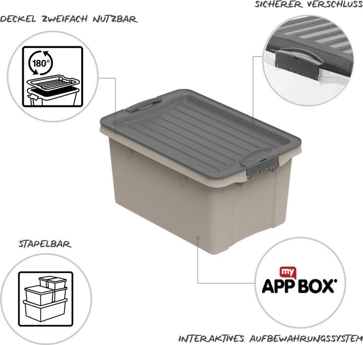Actual product image Rotho Eco Compact (27 x 18.5 x 15 cm, 4.50 l)