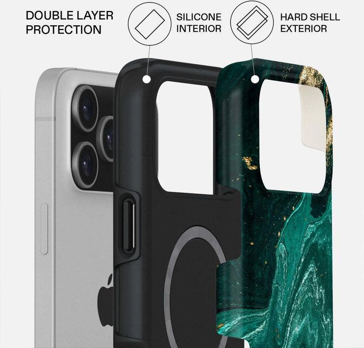 Produktbild Burga Tough MagSafe Case Apple iPhone 17 Pro Max - Emerald Pool (Apple iPhone 17 Pro Max)