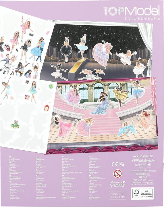 Produktbild Top Model TOPModel Stickerworld BALLET ( 0413049 ) (116 Sticker)