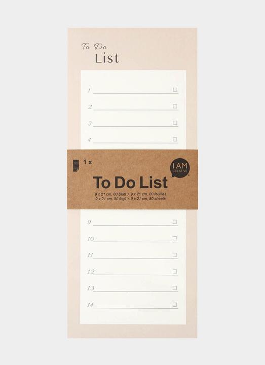 Produktbild I Am Creative To Do List (21 x 10 cm, Liniert, Harter Einband)