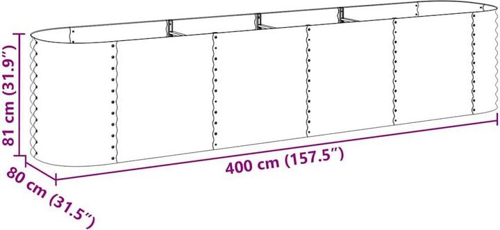 Immagine prodotto vidaXL Garten-Hochbeet
