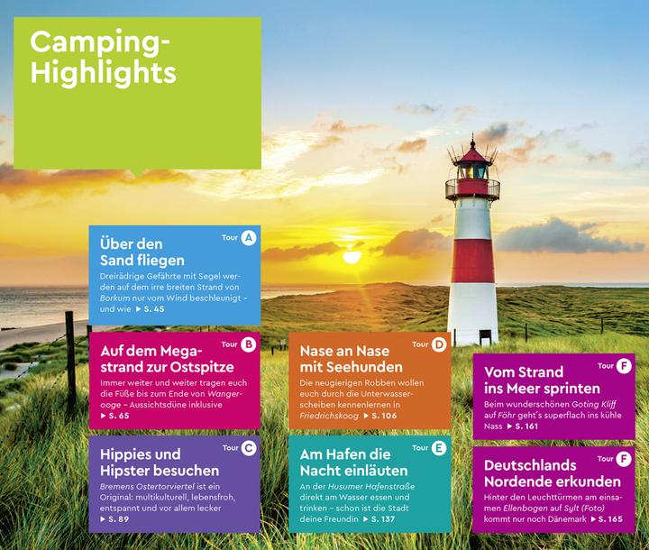 Actual product image Camper Guide Deutsche Nordseeküste (German, Mirko Kaupat, 2021)