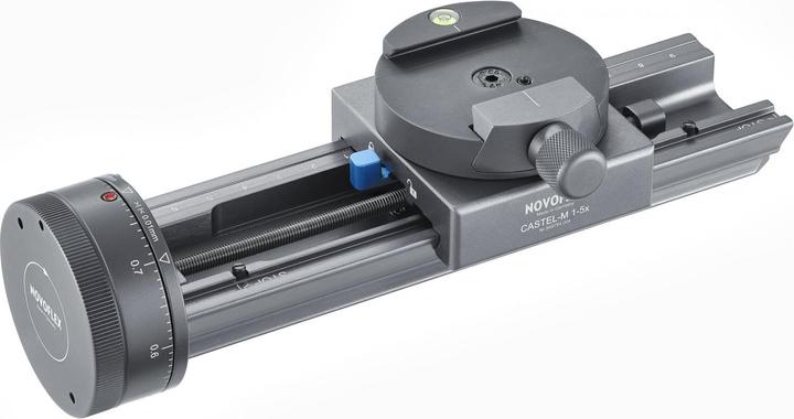 Produktbild Novoflex Castel M Einstellschlitten mit Fokusrad (Stativschlitten)