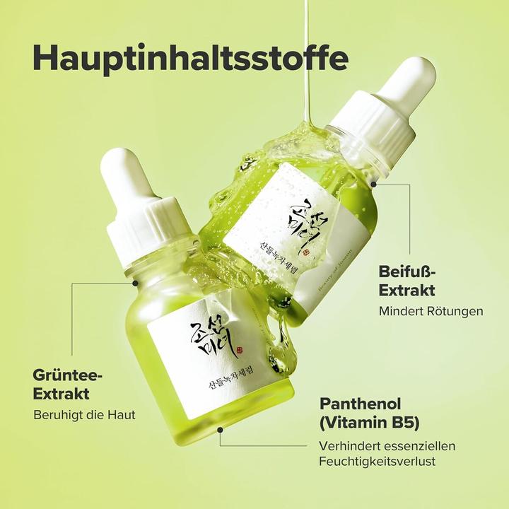 Actual product image Beauty of Joseon Green Tea + Panthenol Calming Serum (30 ml)