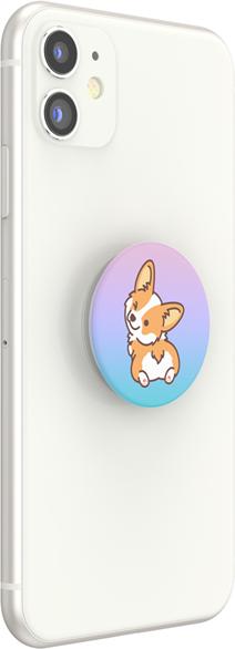Actual product image PopSockets PopGrip Cheeky Corgi