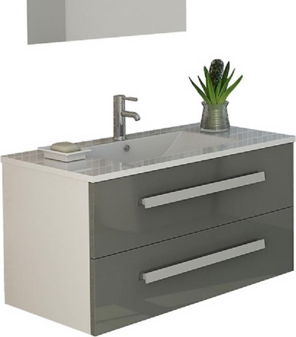 Jet-Line Bathroom set LOCARNO gray