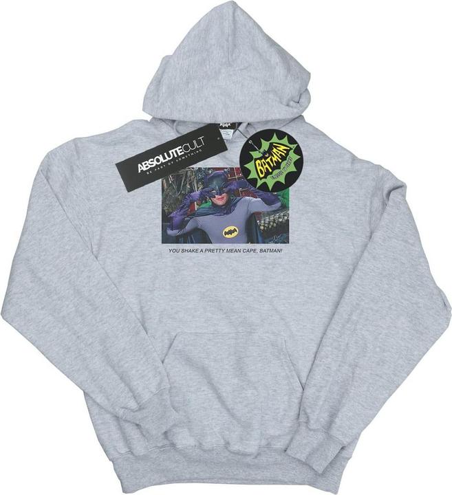 Actual product image Mens Batman TV Series Mean Cape Hoodie (M)