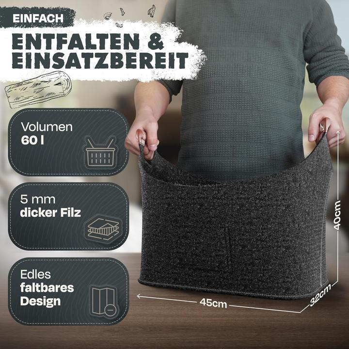 Image du produit Xcelenze Panier à bois XXL