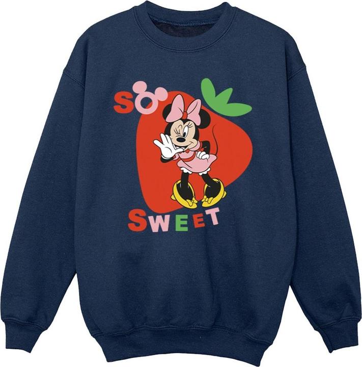 Produktbild Disney Minnie Mouse So Sweet Strawberry Sweatshirt Mädchen (128)