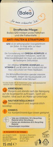 Image du produit dm Balea Q10 anti-rides (Crème, 15 ml)