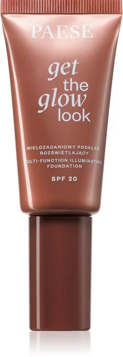 Actual product image Paese Get The Glow Look wielozadoniowy podkład rozświetlający 2N Sand Beige 30ml (Sand Beige)