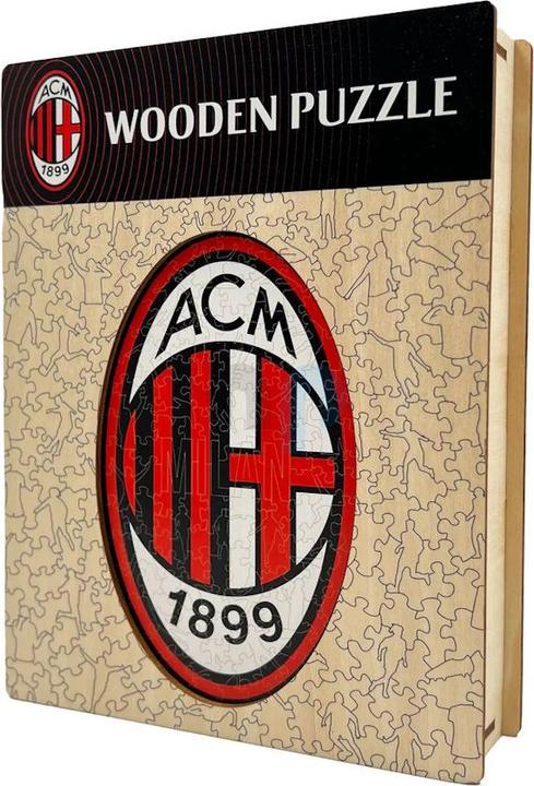 Immagine prodotto Iconic AC Milan - Logo - Puzzle in Legno Taglia L (500 Pezzi) (500 pezzi)