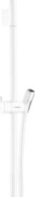 Produktbild hansgrohe Brausestange UNICA"S PURO, 650mm mattweiss