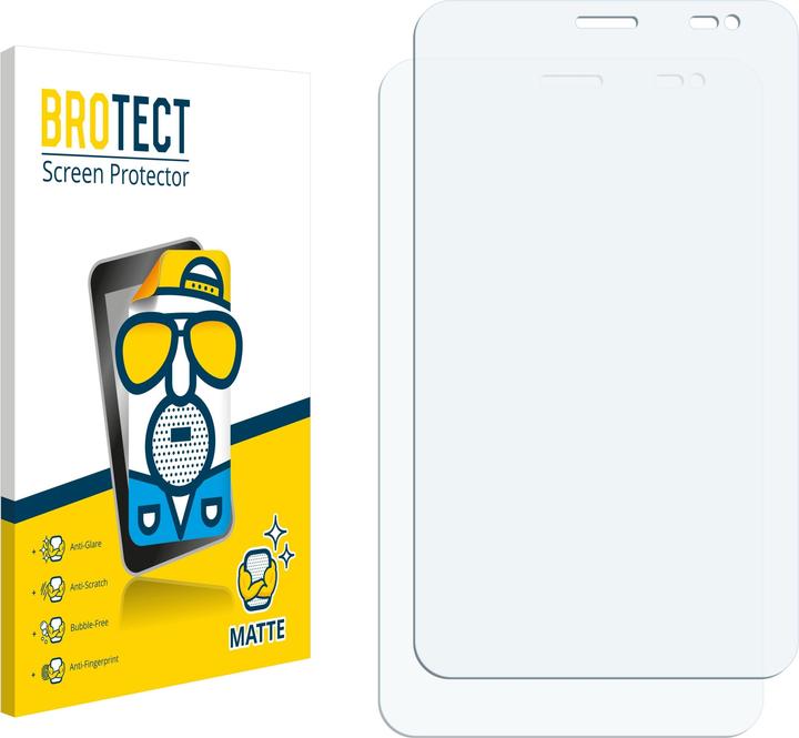 Produktbild BROTECT Entspiegelungs-Schutzfolie Displayschutz Matt (2 Stk., MediaPad X2)