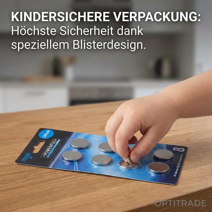 Produktbild Koopman Powerful (8 Stk., CR2032)