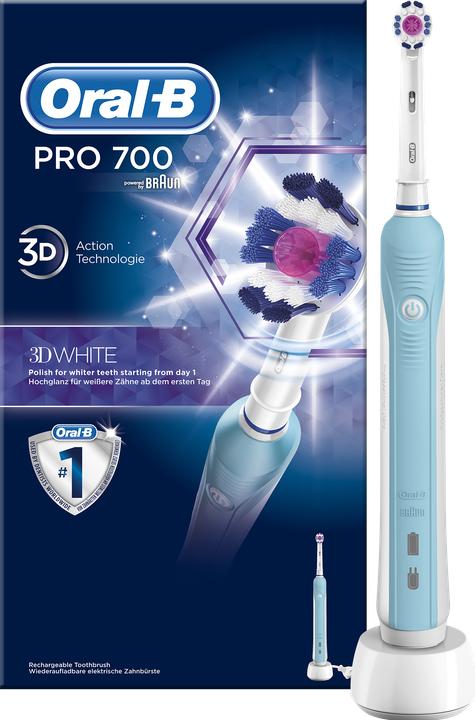 Produktbild Oral-B Pro 700 3DWhite (Oszillierende Zahnbürste)