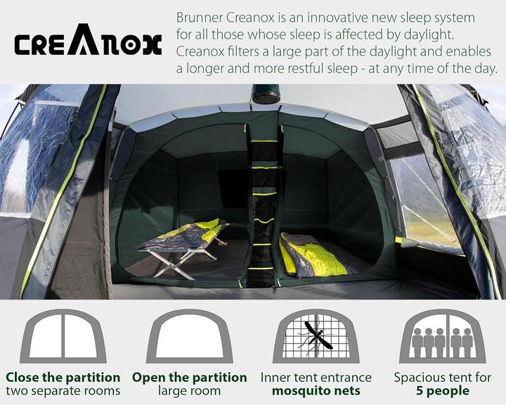 Image du produit Brunner Kalynda 5 (Tente tunnel, 18 kg, 5 personnes)