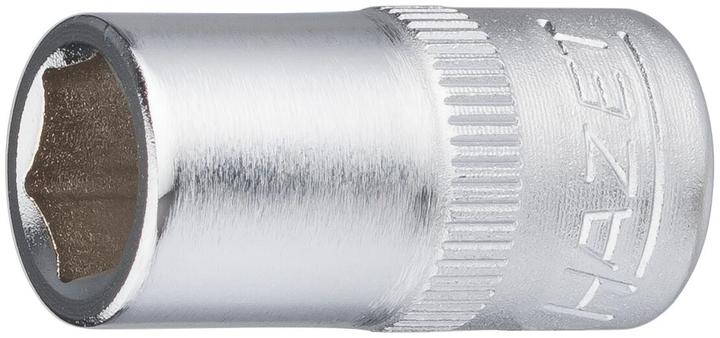 Productafbeelding HAZET Dop ∙ zeskant 850-8 ∙ Vierkant, hol 6,3 mm (1/4 inch) ∙ Buitenzeskant trekprofiel... (8 mm)