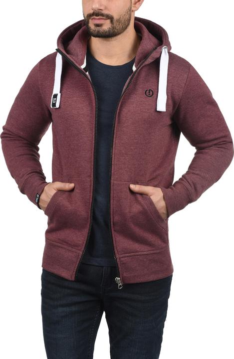 Actual product image Solid Benn High-Neck Men's sweatjacket (XL)
