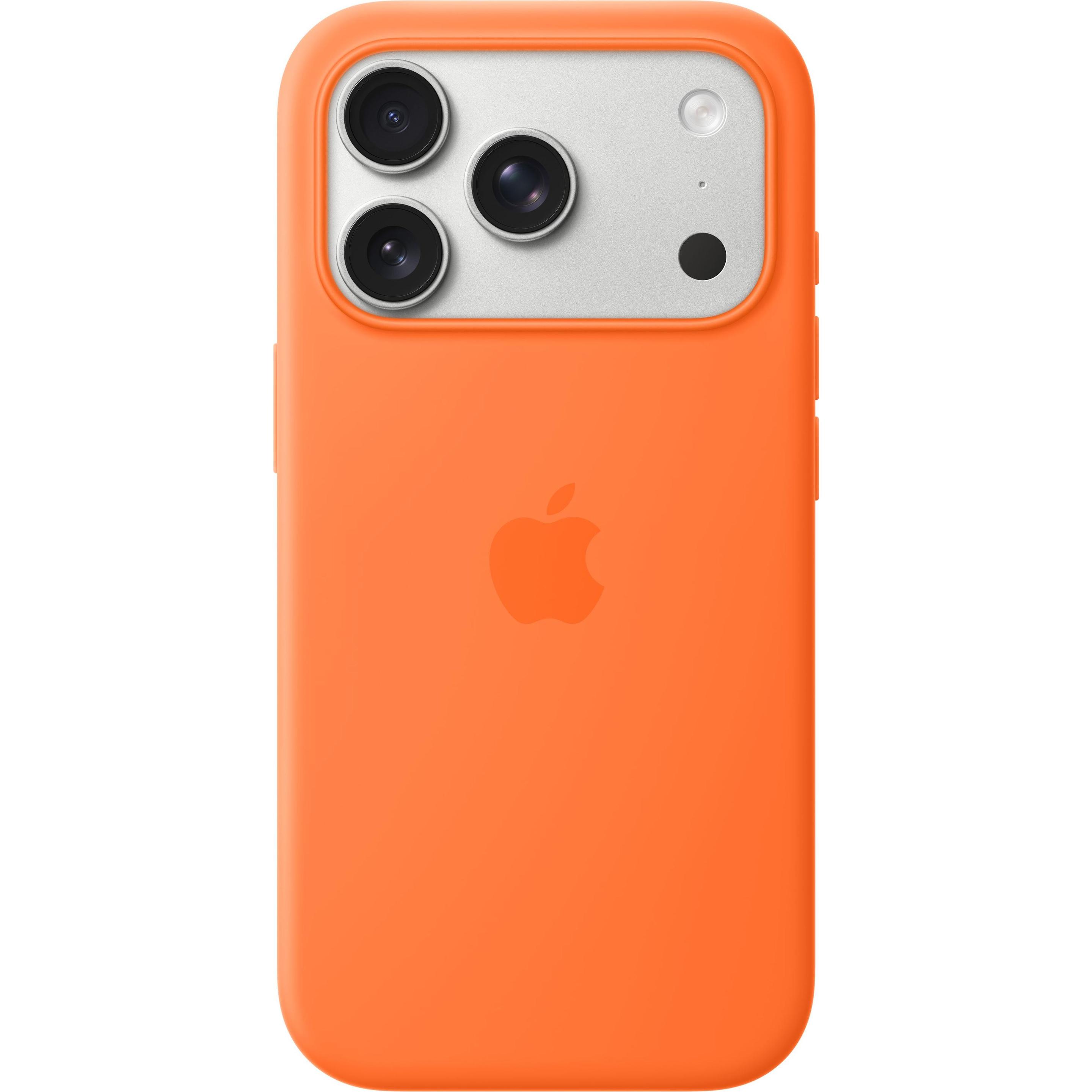 Apple Silicone Case with MagSafe (Apple iPhone 17 Pro), Cover smartphone, Arancia