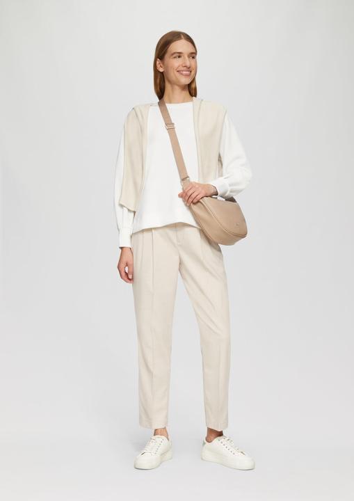 Produktbild S.Oliver Sweatshirt Scuba-Sweatshirt mit weiten Ärmeln (46)