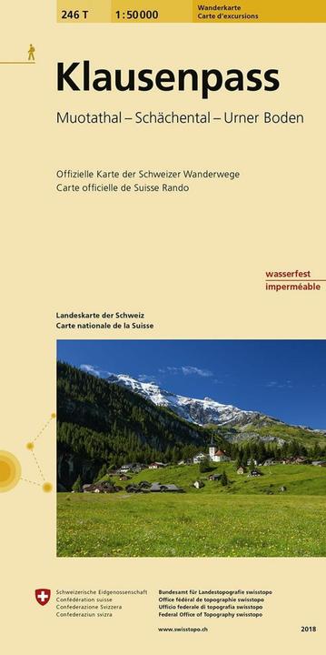 Produktbild WANDERKARTEN SAW - 1:50 000