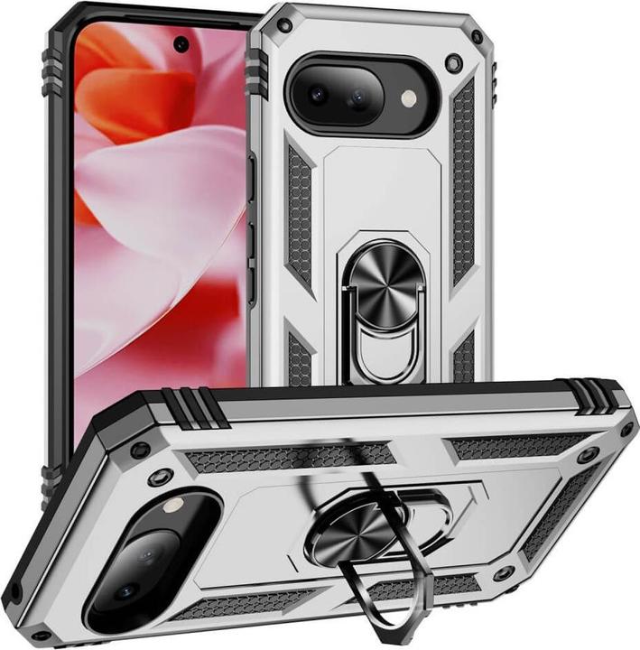 Cover-Discount Google Pixel 9a - Robustes Back Cover mit Kickstand (Google Pixel 9a)