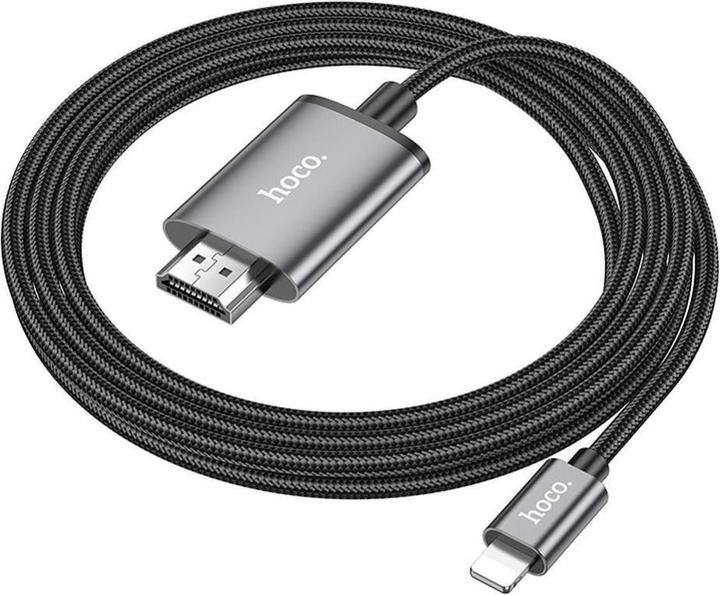 Actual product image Hoco Lightning — HDMI (type A) (2 m, HDMI)