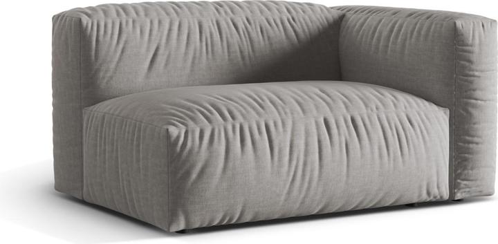 Image du produit Micadoni Chauffeuse Droit, "Martina", 1 Place, 160x106x75 Fabriqué en Europe (Canapé modulaire, 1 place)