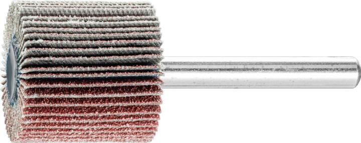 Actual product image Pferd Fan grinder Ø25xH25mm grit 80 corundum shank-Ø 6 mm (80)