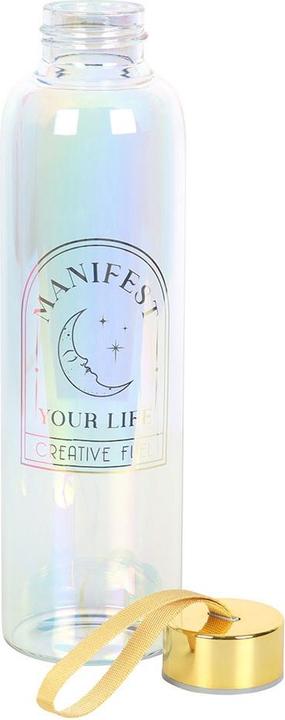 Produktbild Something Different Wasserflasche Manifest Your Life Schimmer Glas 500ml (0.50 l)