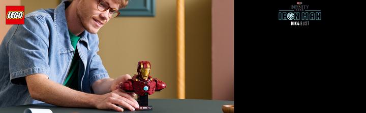 Actual product image LEGO Iron Man MK4 (LEGO Marvel)