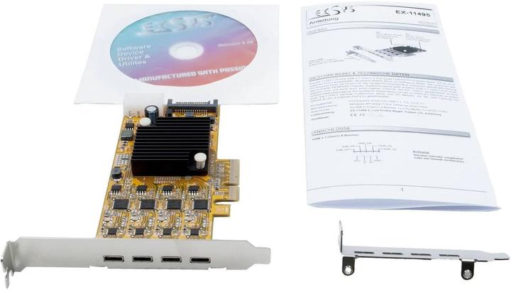 Immagine prodotto Exsys Mini-PCI-Express-Karte EX-11494-3
