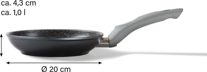 Produktbild Stoneline Gourmundo (Bratpfanne, Aluminium, 20 x 10 cm)