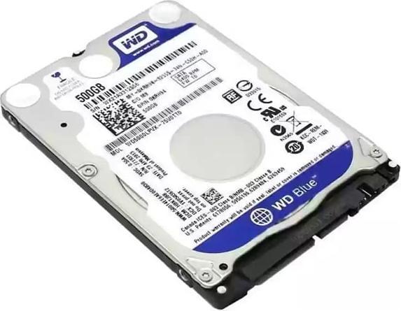 HP HDD 500G 7MM 5400RPM SATA WD P (0.50 TB, 2.5", CMR)