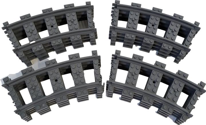 Produktbild LEGO City Schienen – 16 Kurven fuer einen vollen Kreis (53400)