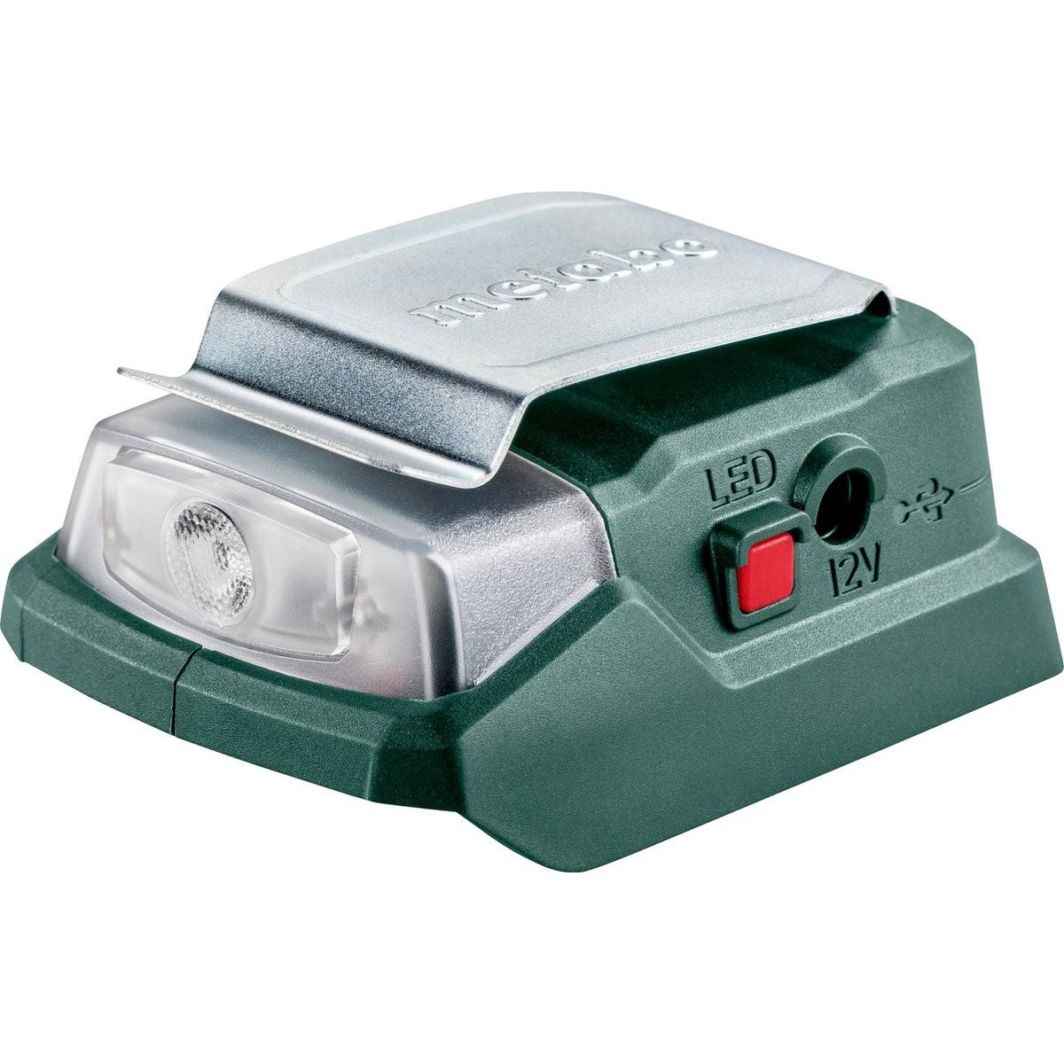 Metabo, Batteria + Caricatore, Adattatore batteria 12V POWERMAXX PA 12 LED-USB (12 V)