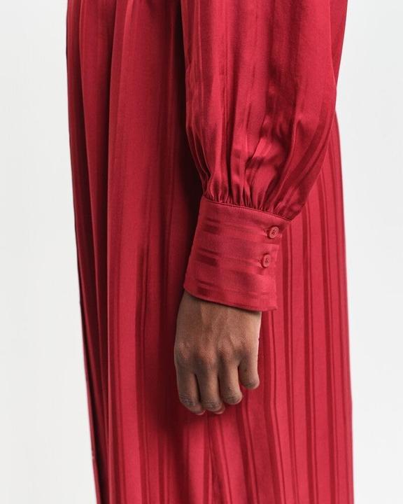 Image du produit GANT Robe chemise satinée rayée décontractée (42)