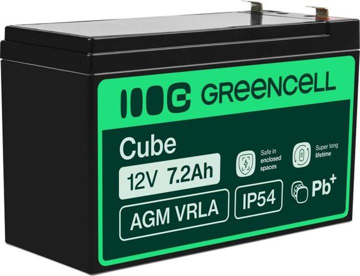 Produktbild GreenCell AGM05 (12 V, 7.20 Ah)